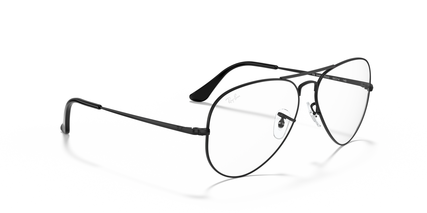 RAY-BAN RX6489 AVIATOR 2503 58