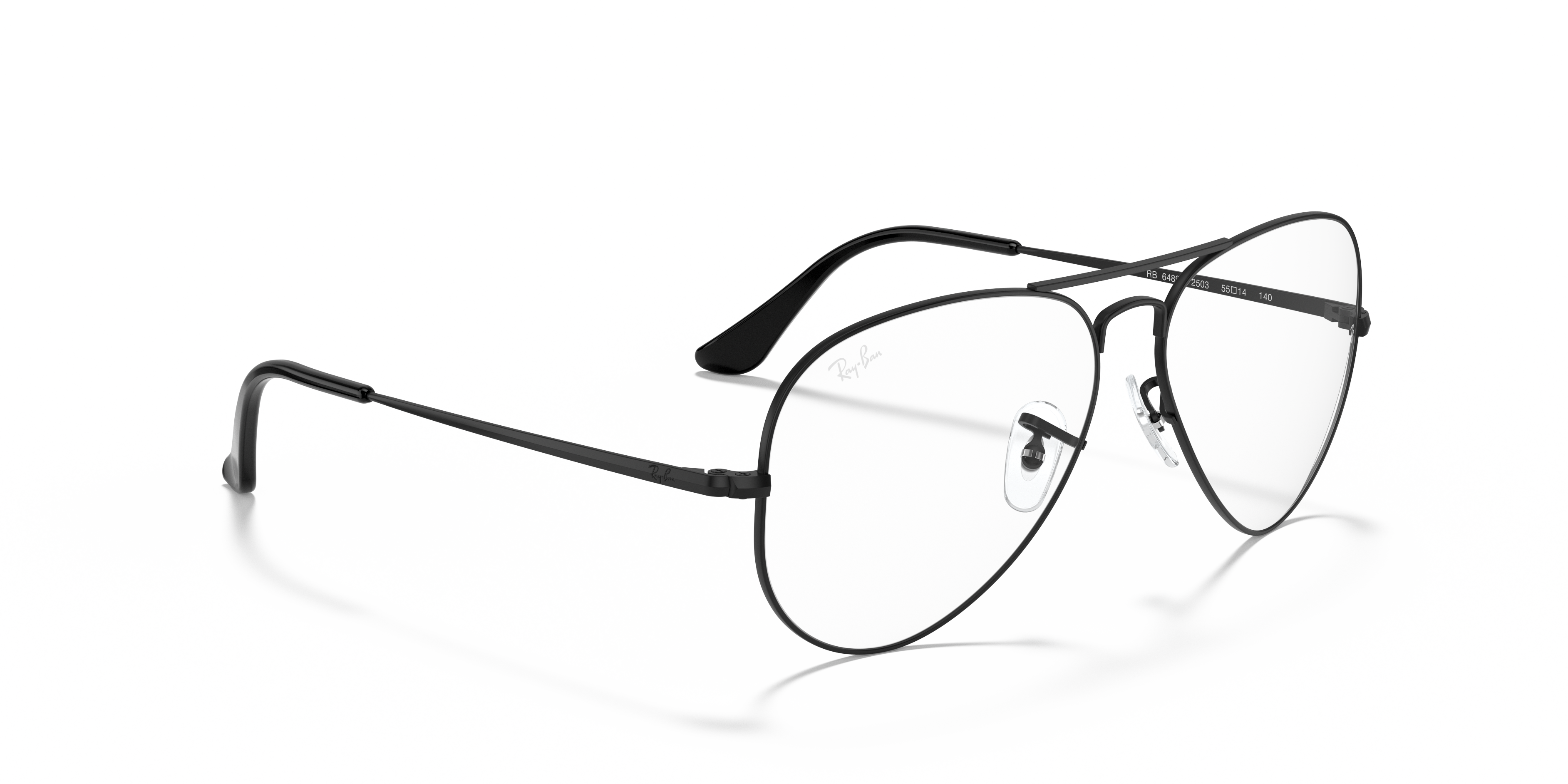 RAY-BAN RX6489 AVIATOR 2503 58