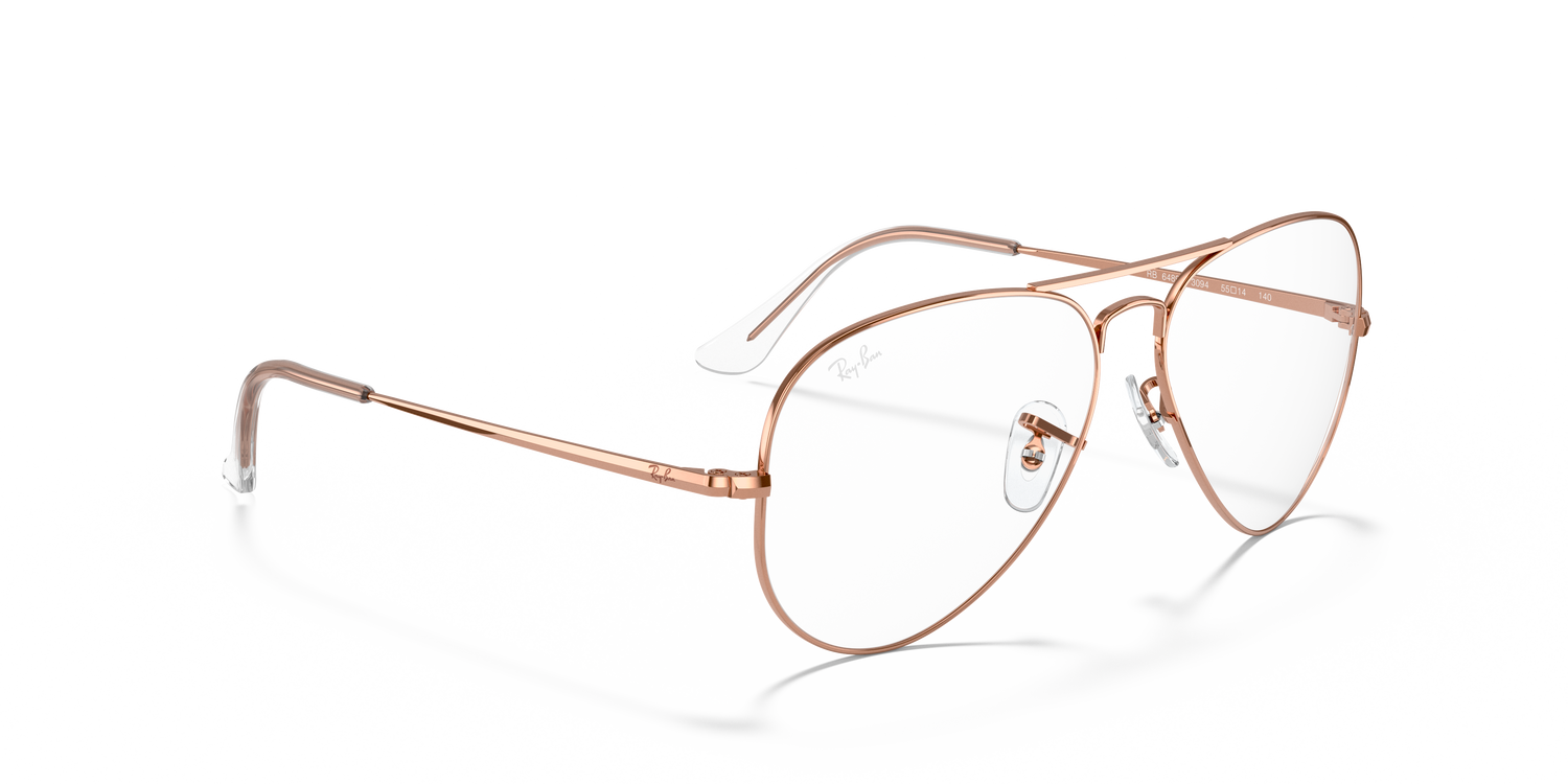 RAY-BAN RX6489 AVIATOR 3094 55
