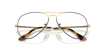 RAY-BAN RX6489 AVIATOR 3177 58