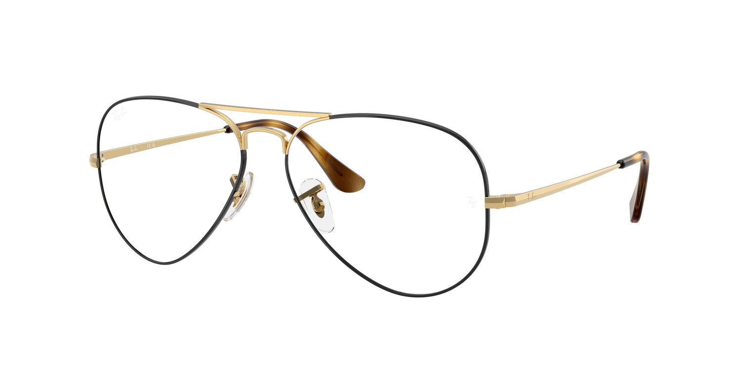RAY-BAN RX6489 AVIATOR 3177 58