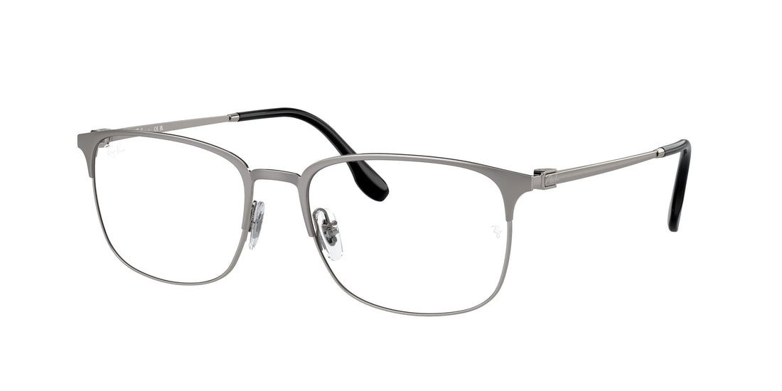 Prescription glasses ray-ban rx6494 3135 gris unisex size 56mm - Main view