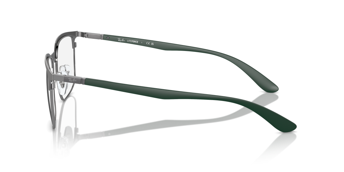 Prescription glasses ray-ban rx6518 2620 gris unisex size 55mm - Detailed view