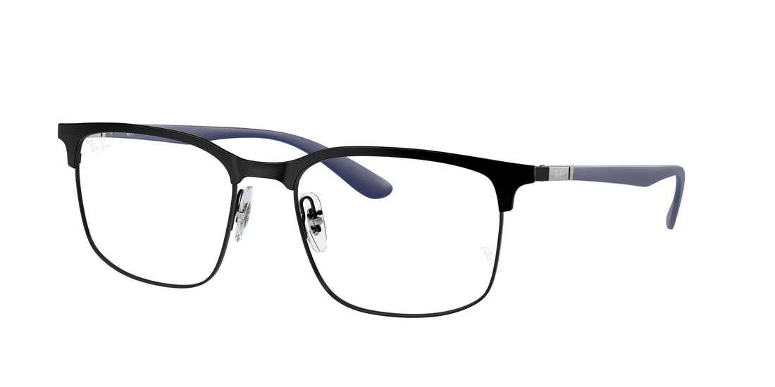 Prescription glasses ray-ban rx6518 3171 negro unisex size 55mm - Main view