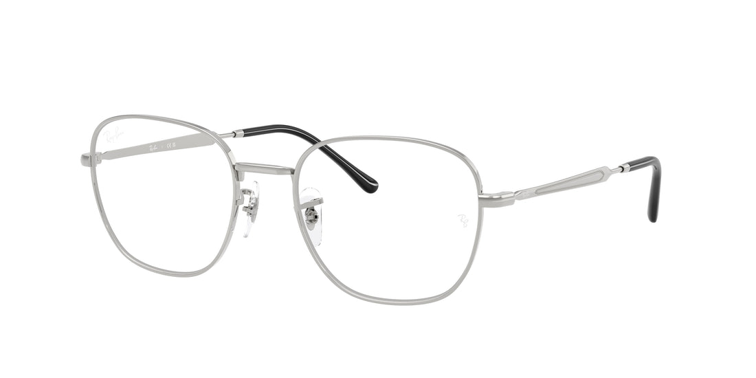 Gafas graduadas ray-ban rx6534 2501 plateado square unisex talla 51mm - Vista principal
