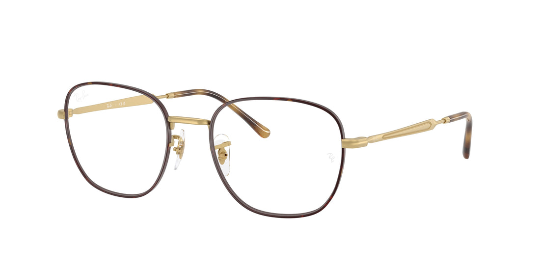 Gafas graduadas ray-ban rx6534 3188 havana square unisex talla 51mm - Vista principal