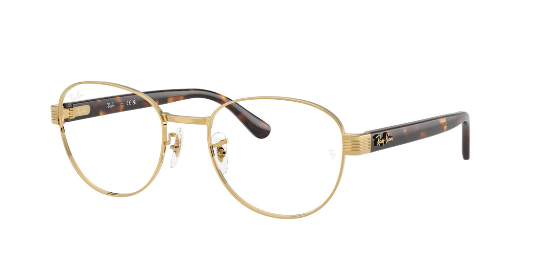 Brillen ray-ban rx6543 2500 dorado square unisex größe 52mm - Hauptansicht