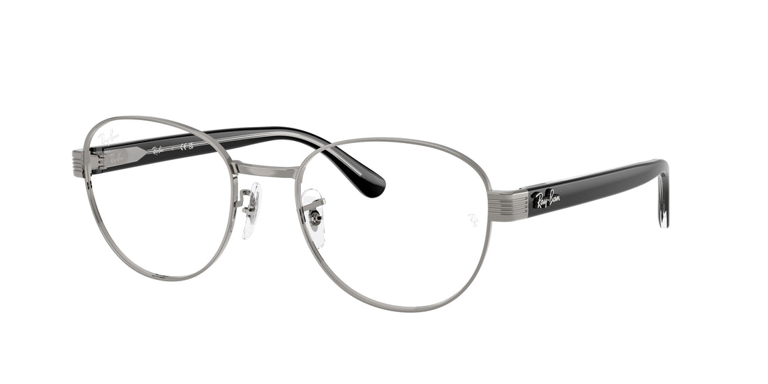Brillen ray-ban rx6543 2502 gris square unisex größe 54mm - Hauptansicht