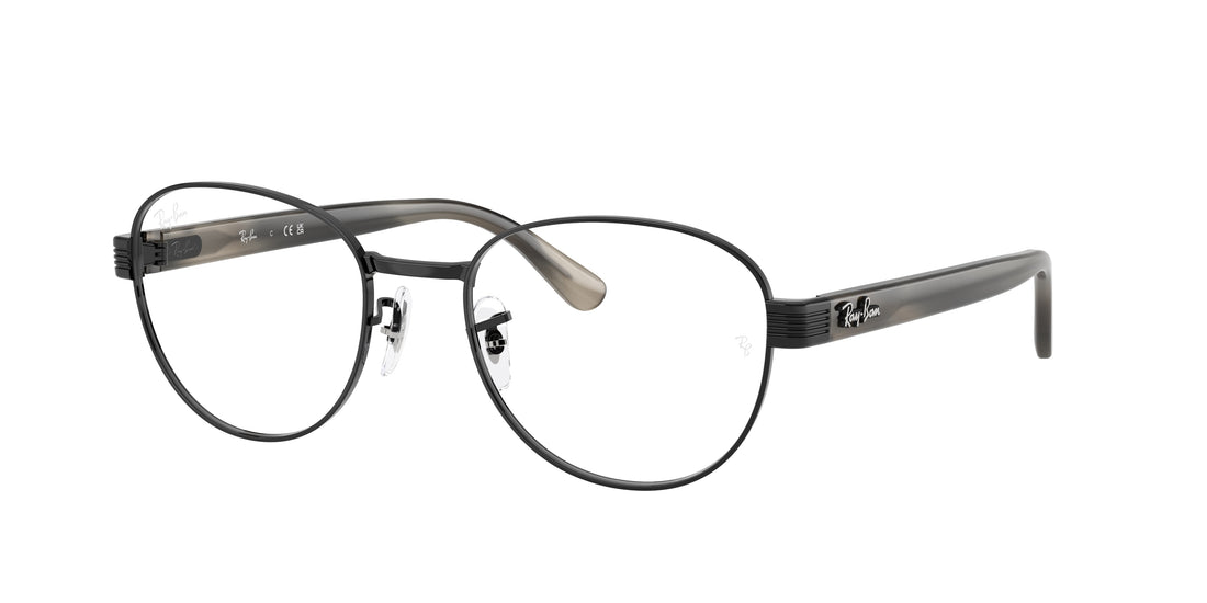 Brillen ray-ban rx6543 2509 negro square unisex größe 52mm - Hauptansicht