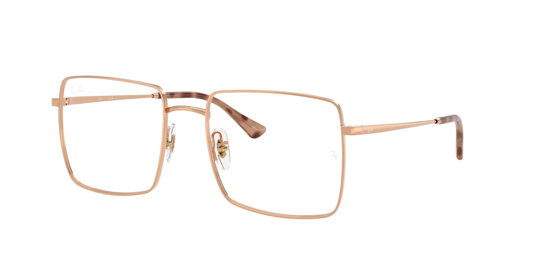 Brillen ray-ban rx6553 3094 dorado square unisex größe 55mm - Hauptansicht