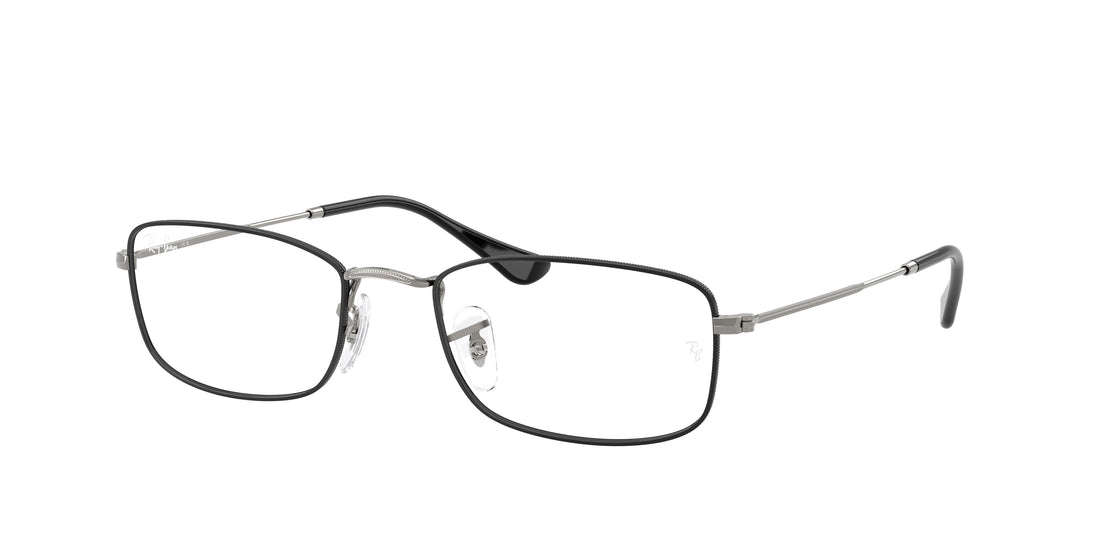 Brillen ray-ban rx6647 3179 negro irregular unisex größe 53mm - Hauptansicht