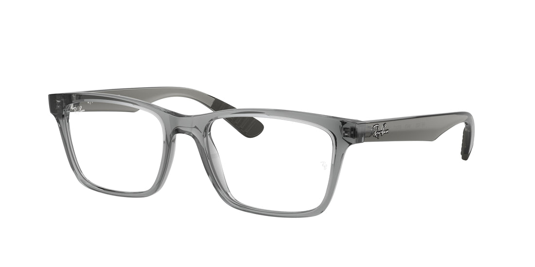 Brillen ray-ban rx7025 8475 gris square unisex größe 55mm - Hauptansicht