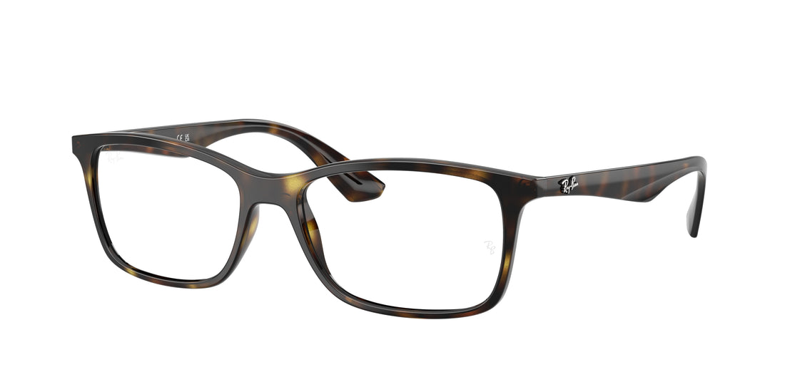 Brillen ray-ban rx7047 2012 havana square . größe 56mm - Hauptansicht