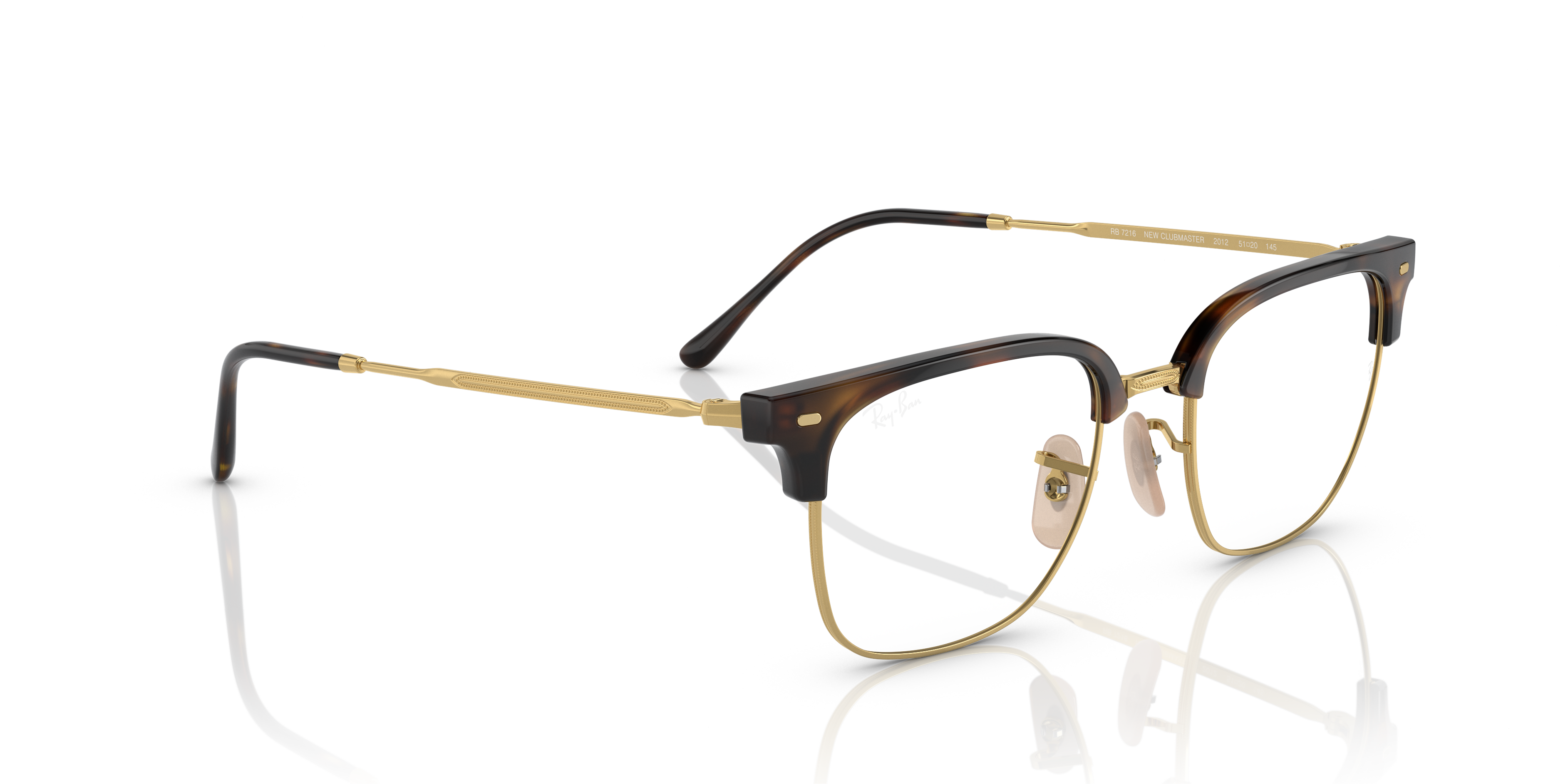 RAY-BAN RX7216 NEW CLUBMASTER 2012 53