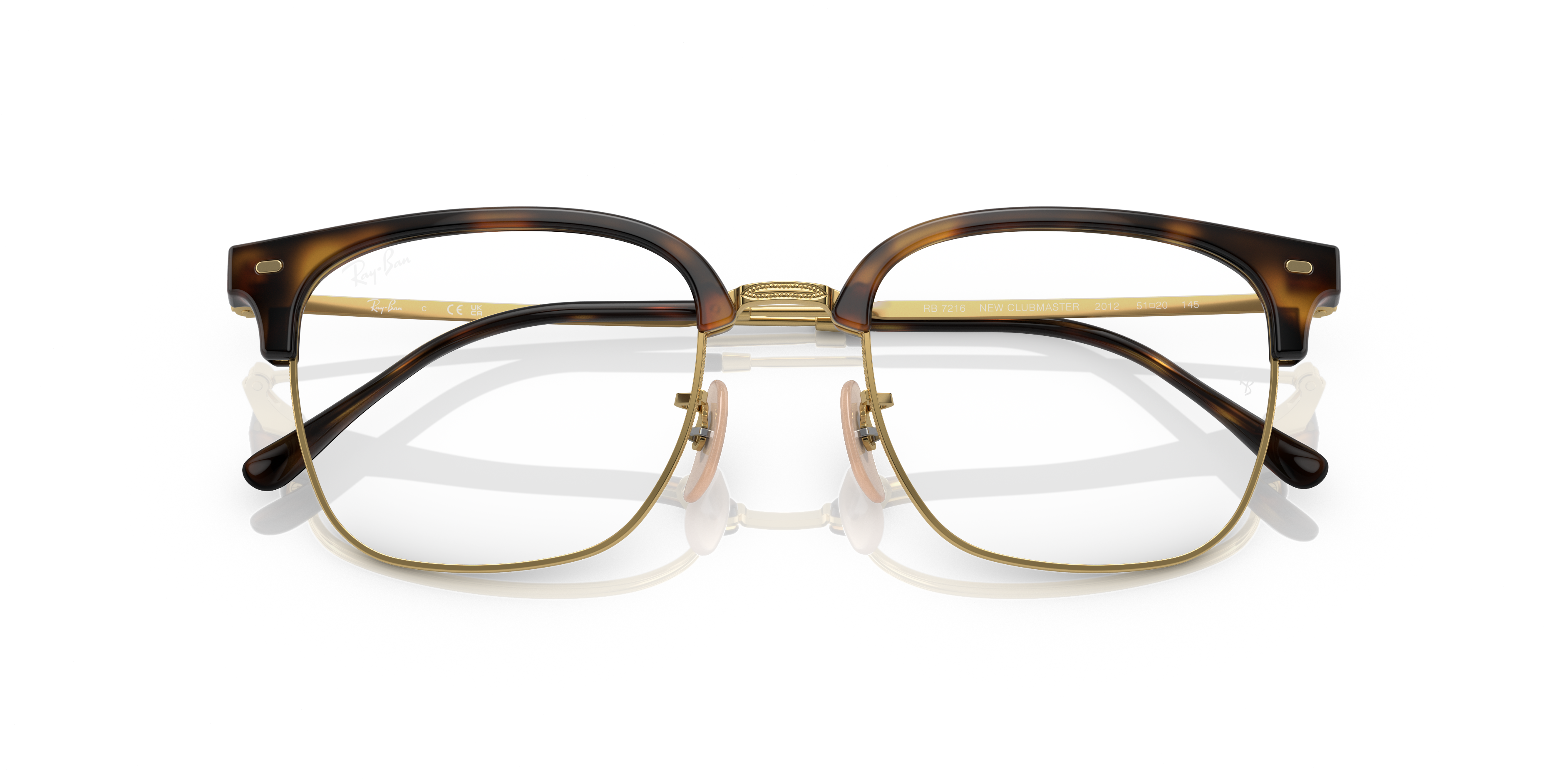 RAY-BAN RX7216 NEW CLUBMASTER 2012 53