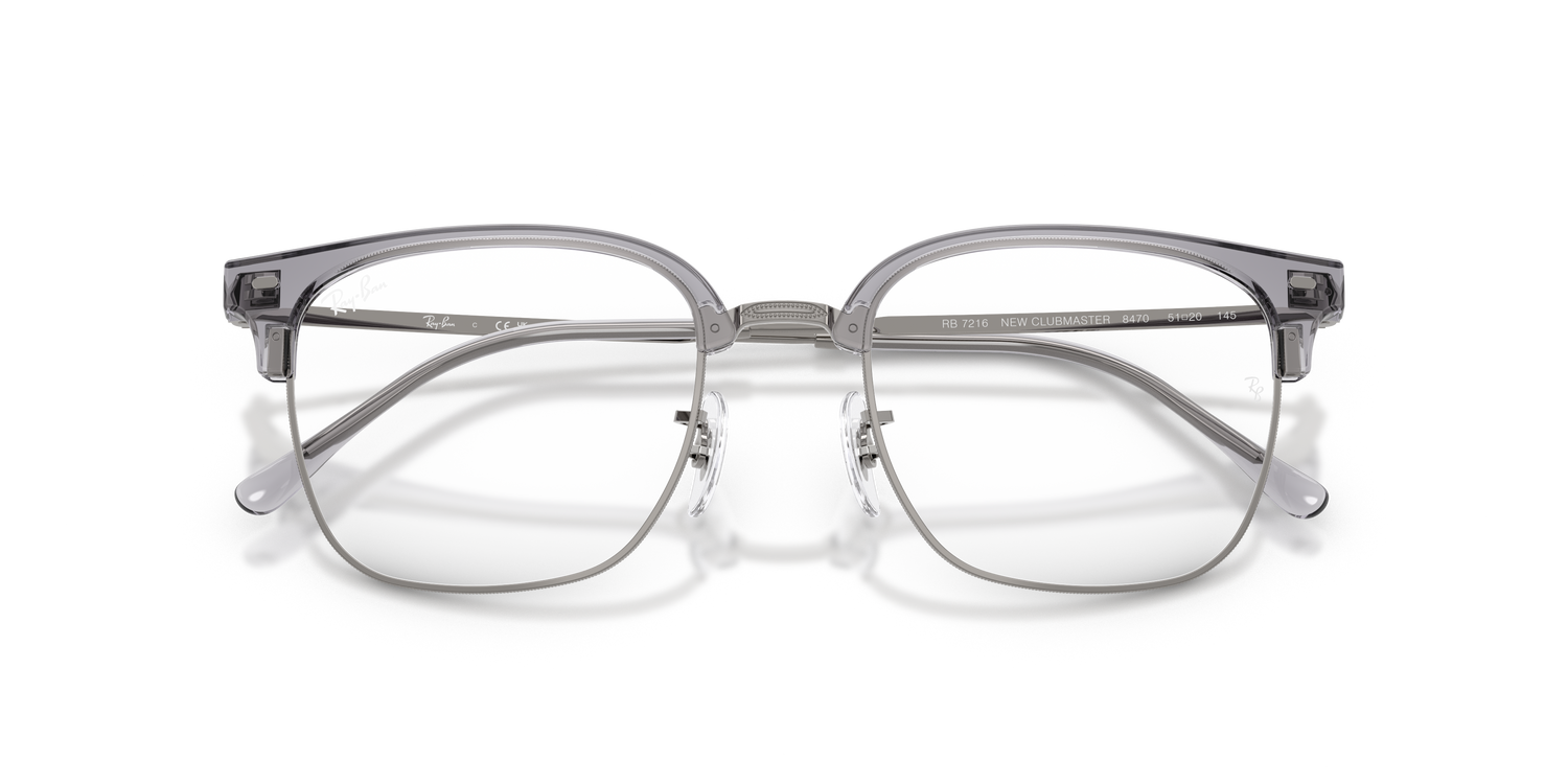 RAY-BAN RX7216 NEW CLUBMASTER 8470 53