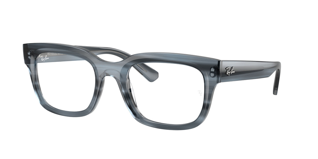 Brillen ray-ban rx7217 chad 8469 azul rectangular unisex größe 54mm - Hauptansicht