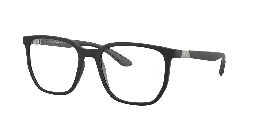 Prescription glasses ray-ban rx7235 5204 negro unisex size 55mm - Main view