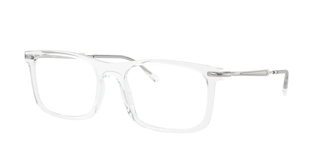 Lunettes de vue ray-ban rx7260 2001 transparente rectangular unisex taille 54mm - Vue principale