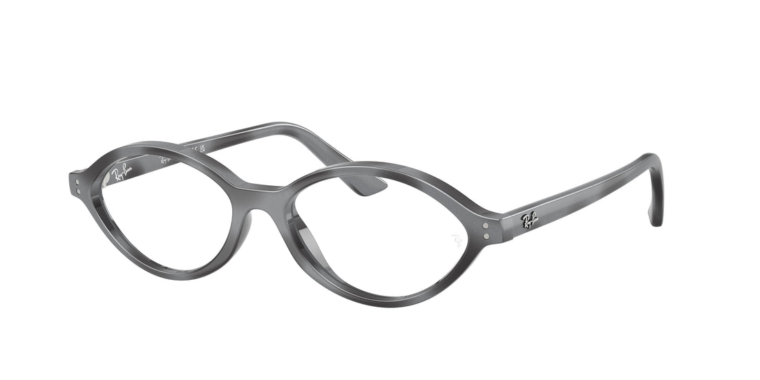 Brillen ray-ban rx7265 8489 gris irregular unisex größe 54mm - Hauptansicht