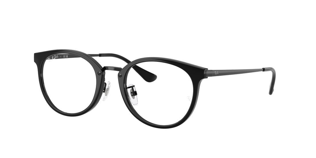 Brillen ray-ban rx7266d 2000 negro pantos unisex größe 49mm - Hauptansicht