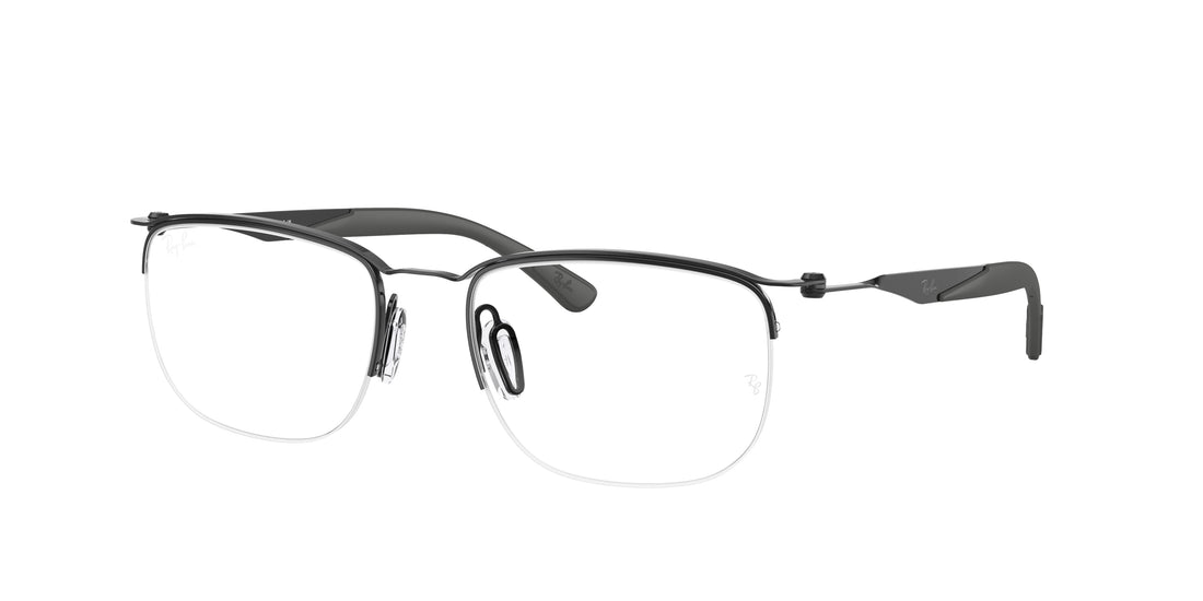 Brillen ray-ban rx7552 3209 negro square unisex größe 54mm - Hauptansicht