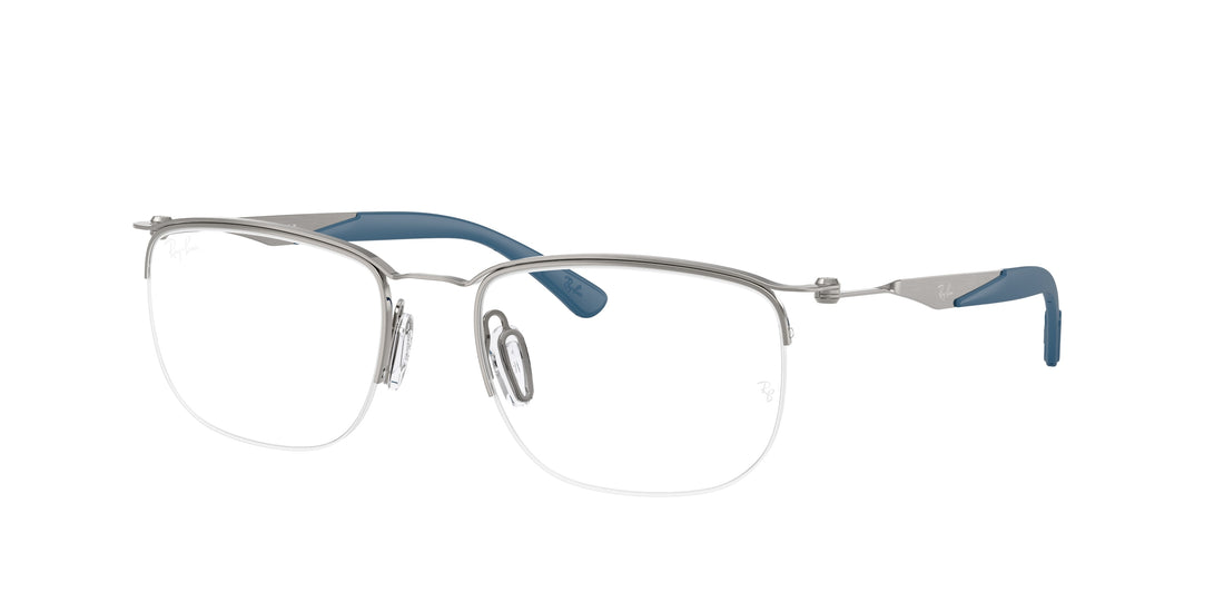 Brillen ray-ban rx7552 3210 gris square unisex größe 54mm - Hauptansicht