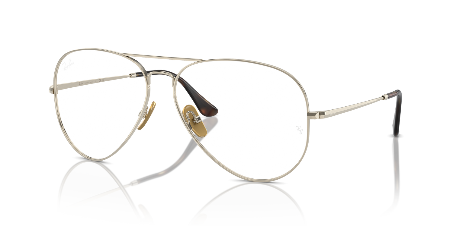 RAY-BAN RX8789 AVIATOR TITANIUM 1246 58 - 7