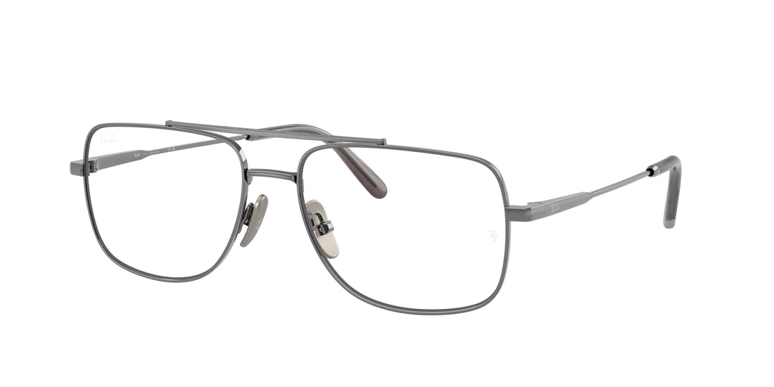 Brillen ray-ban rx8797 william titanium 1000 gris square unisex größe 58mm - Hauptansicht