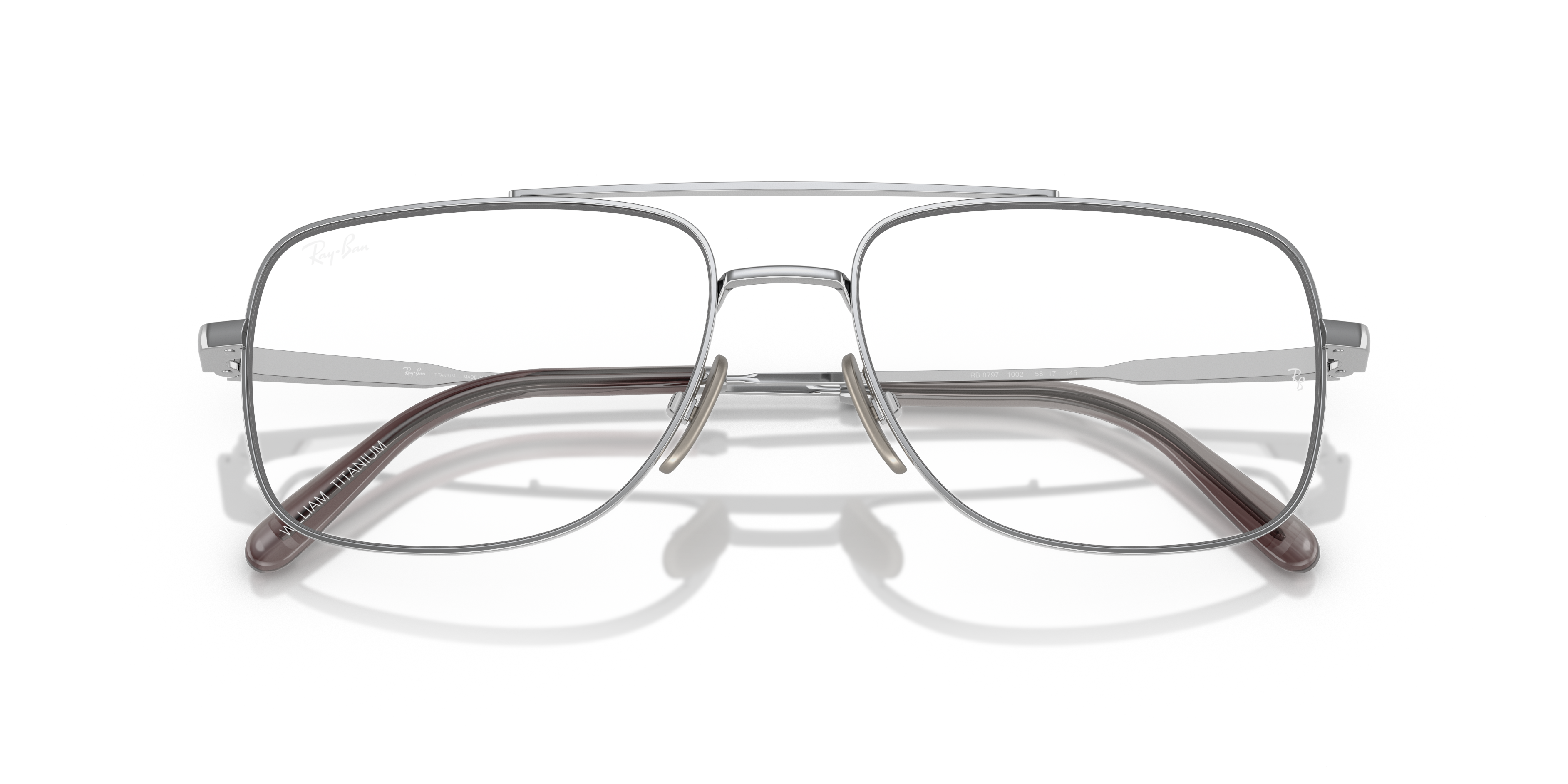 RAY-BAN RX8797 WILLIAM TITANIUM 1002 58