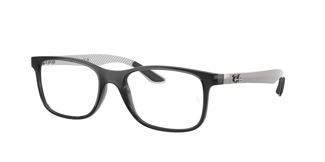 Brillen ray-ban rx8903 8061 gris square unisex größe 53mm - Hauptansicht