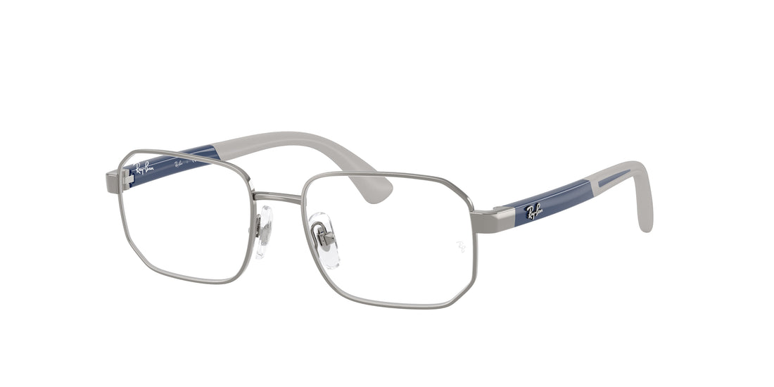 Brillen ray-ban junior ry1060 4008 gris irregular infantil größe 48mm - Hauptansicht