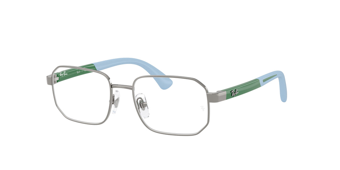 Brillen ray-ban junior ry1060 4095 gris irregular infantil größe 46mm - Hauptansicht