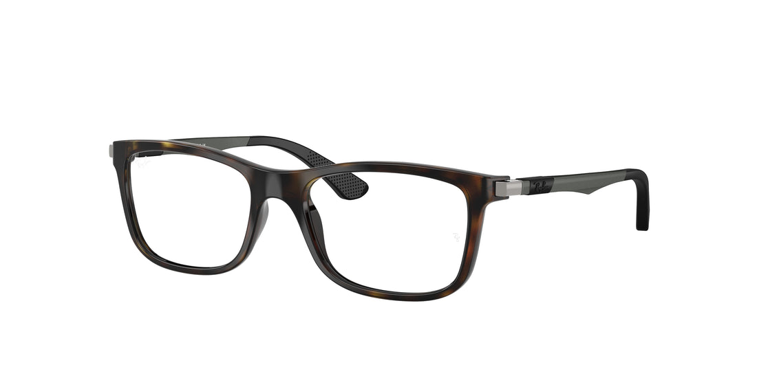 Brillen ray-ban junior ry1549 7500 havana square infantil größe 48mm - Hauptansicht