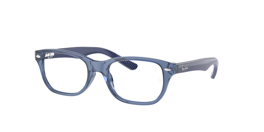Óculos graduados ray-ban junior vista ry1555 3977 azul square unisex tamanho 48mm - Vista principal