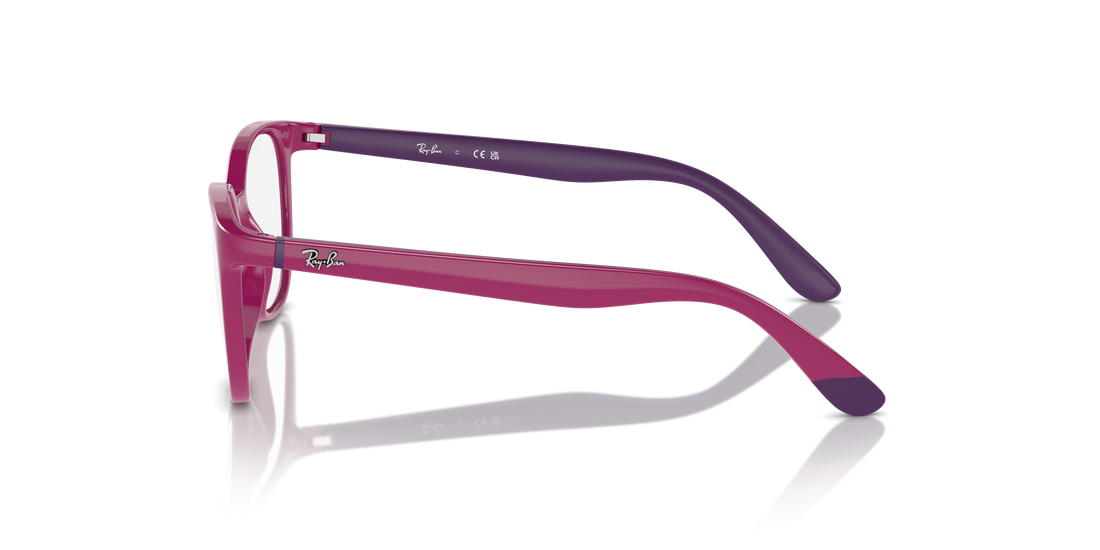 Occhiali da vista ray-ban junior ry1631 3933 rosa pantos unisex taglia 45mm - Vista dettagliata