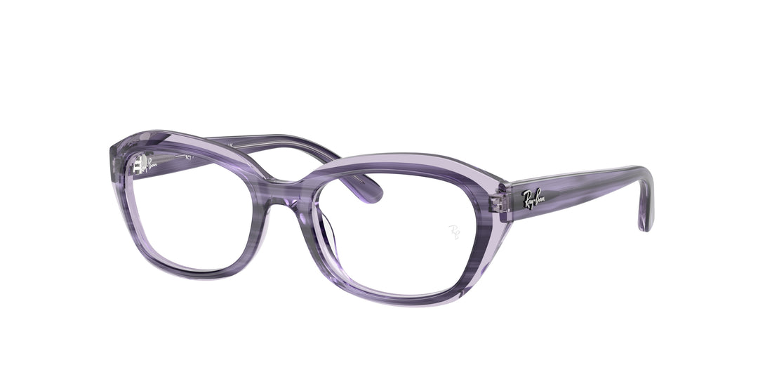 Brillen ray-ban junior ry1636 3989 violeta irregular infantil größe 46mm - Hauptansicht