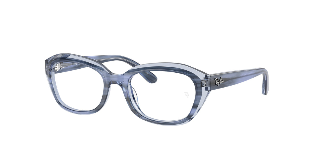 Brillen ray-ban junior ry1636 3991 azul irregular infantil größe 48mm - Hauptansicht