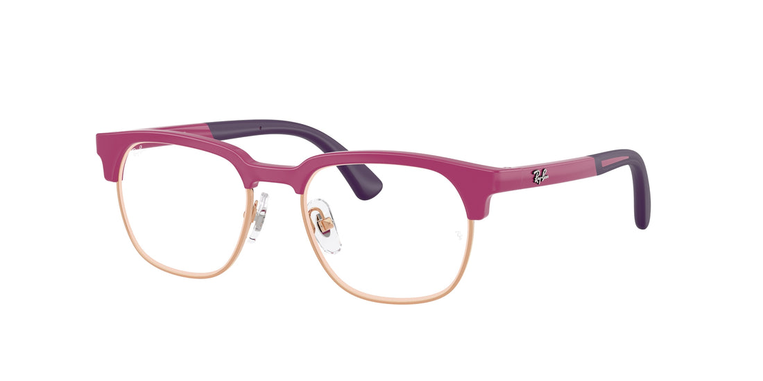 Brillen ray-ban junior ry1641 3933 violeta square infantil größe 48mm - Hauptansicht