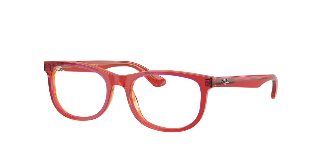 Brillen ray-ban junior ry1642 3998 rojo pillow infantil größe 48mm - Hauptansicht