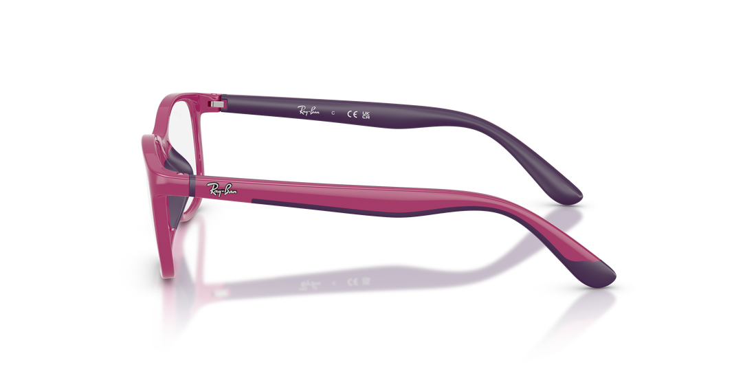 Occhiali da vista ray-ban junior ry1644 3933 violeta pillow infantil taglia 46mm - Vista dettagliata