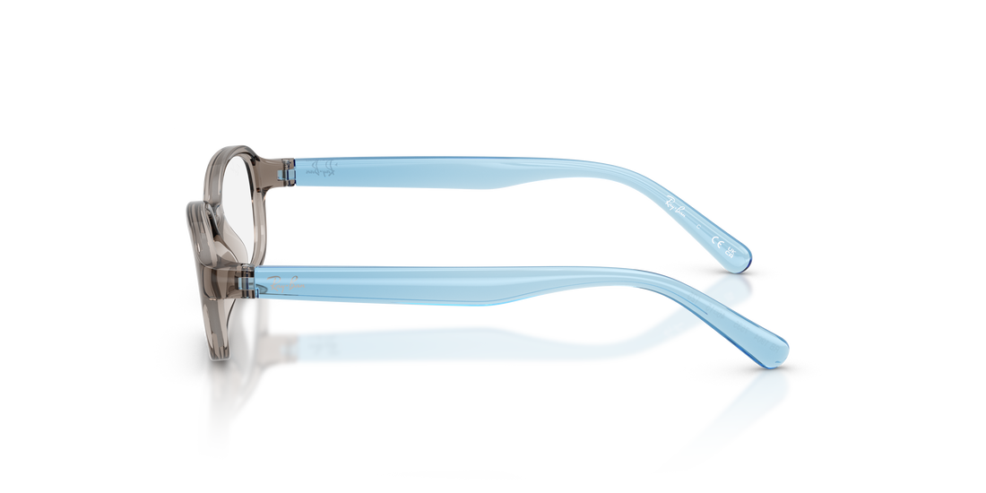Lunettes de vue ray-ban junior ry1904 7535 gris pillow infantil taille 46mm - Vue détaillée