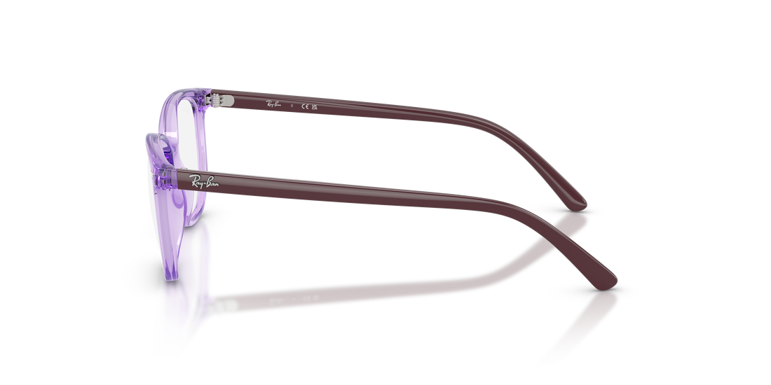 Prescription glasses ray-ban junior ry9097v junior elliot 7515 violeta irregular infantil size 44mm - Detailed view