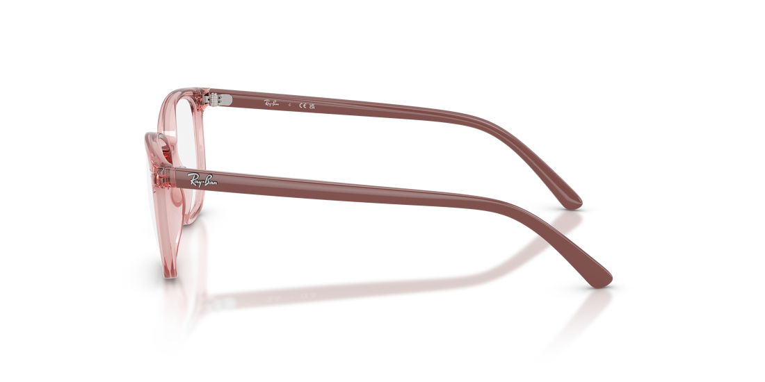 Occhiali da vista ray-ban junior ry9097v junior elliot 7516 rosa irregular infantil taglia 46mm - Vista dettagliata