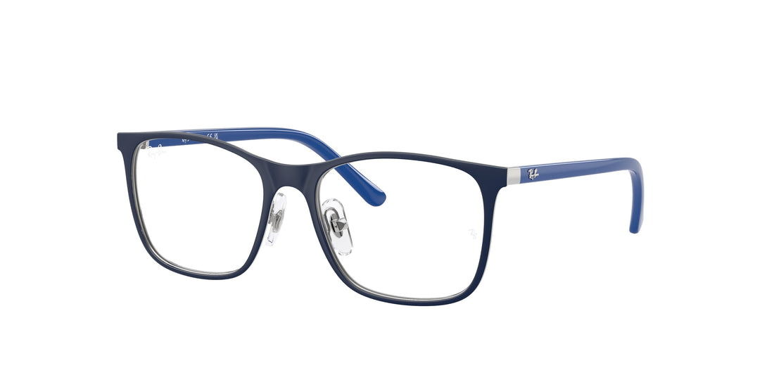 Brillen ray-ban junior ry9551v 4094 azul square infantil größe 48mm - Hauptansicht
