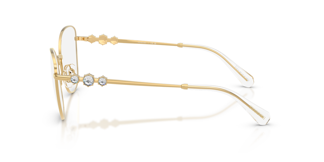 Brillen swarovski sk1034 4004 dorado cat eye femenino größe 54mm - Detailansicht