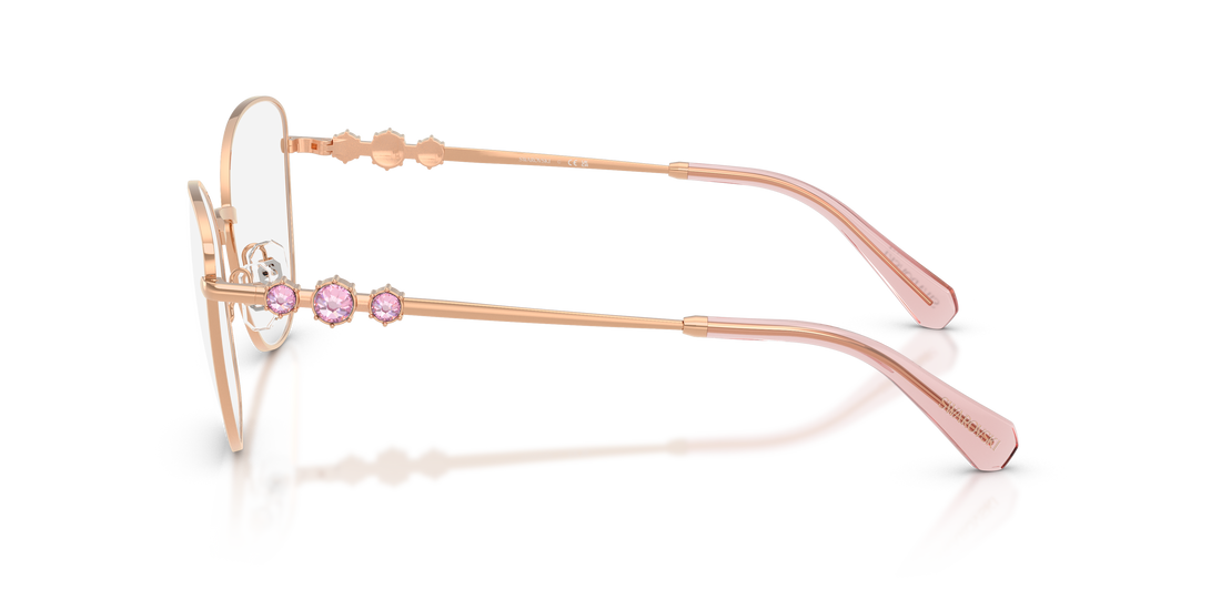 Occhiali da vista swarovski sk1034 4014 dorado cat eye femenino taglia 54mm - Vista dettagliata