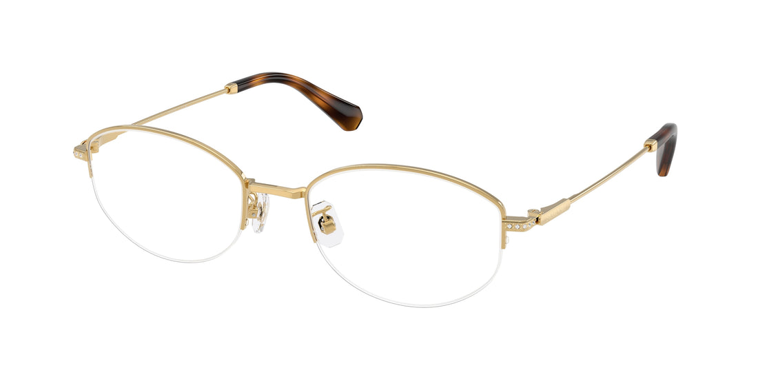 Prescription glasses swarovski sk1039d 4004 dorado oval femenino size 54mm - Main view