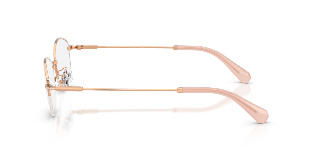 Prescription glasses swarovski sk1039d 4014 dorado oval femenino size 54mm - Detailed view