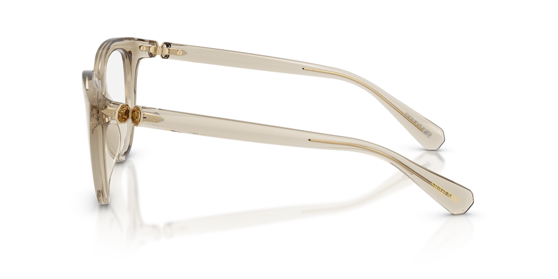 Brillen swarovski sk2052 3003 marron cat eye femenino größe 49mm - Detailansicht